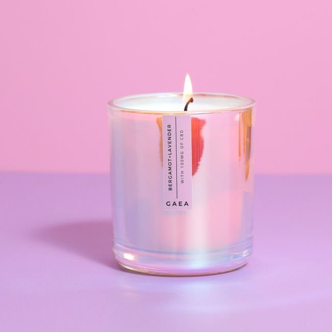 Lavender Serenity Single Candle