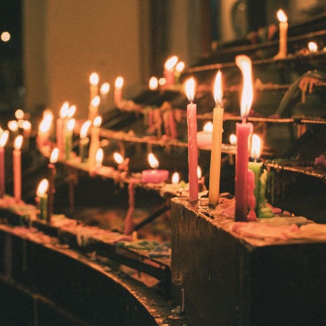 Rustic Hand-Dipped Pillar
